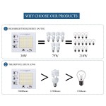 Νέο Smart IC Led Chip AC 220-240V Λειτουργεί Χωρίς Τροφοδοτικό